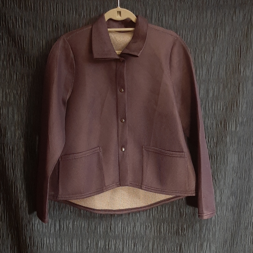 Ladies babette purple baby jacket